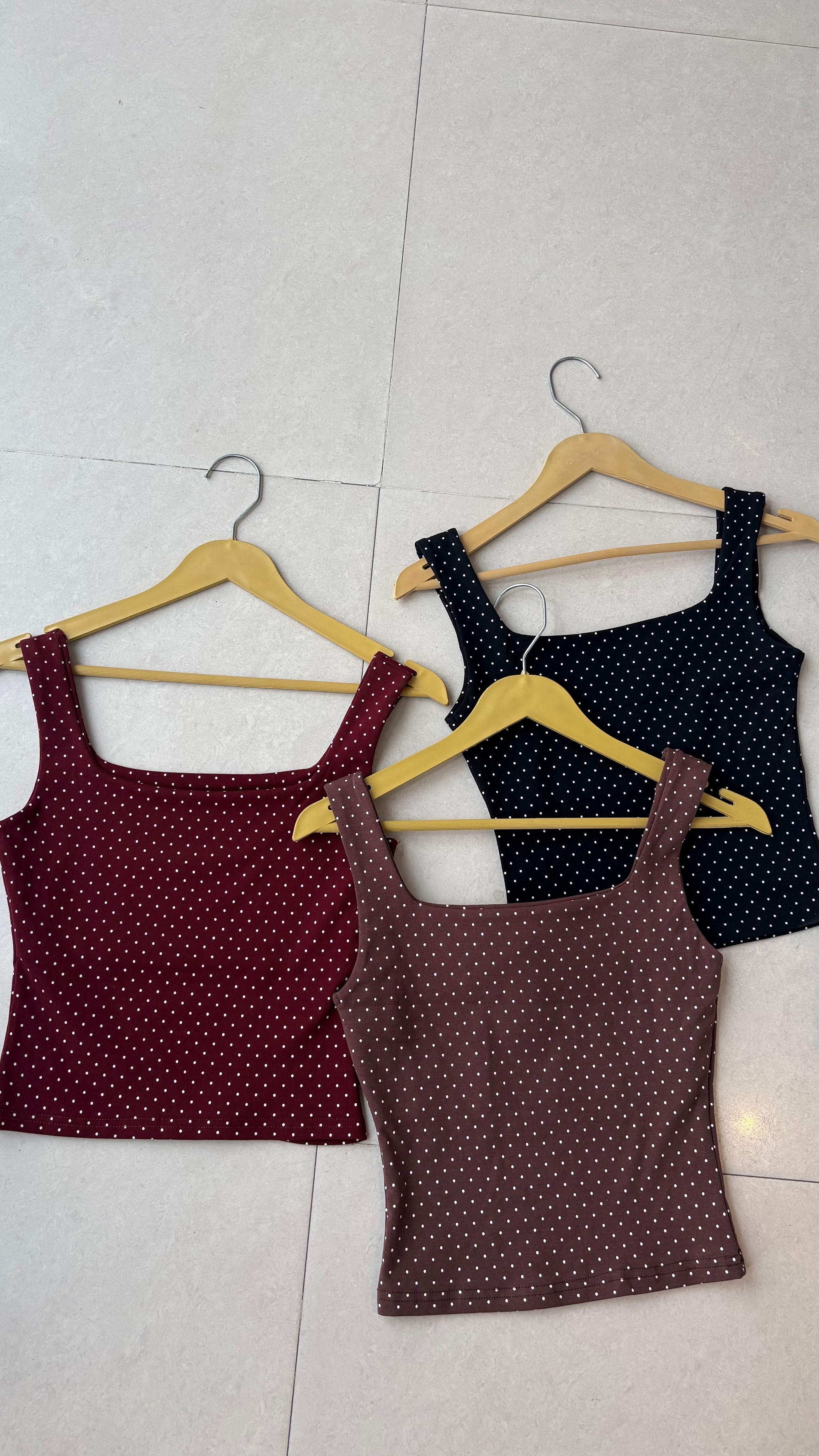 Polka Dot Cami Top