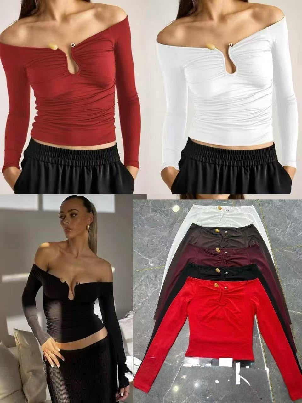 Asymmetrical Full Sleeved Top