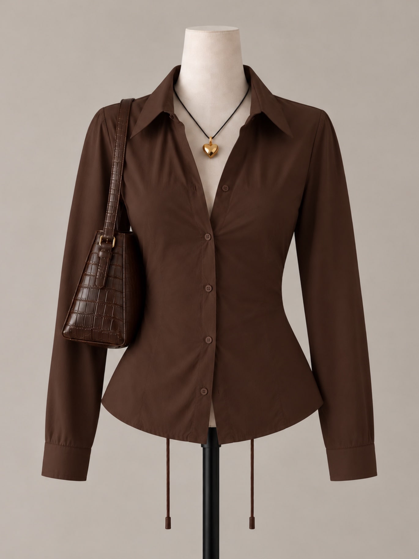 Fitted Corset Shirt