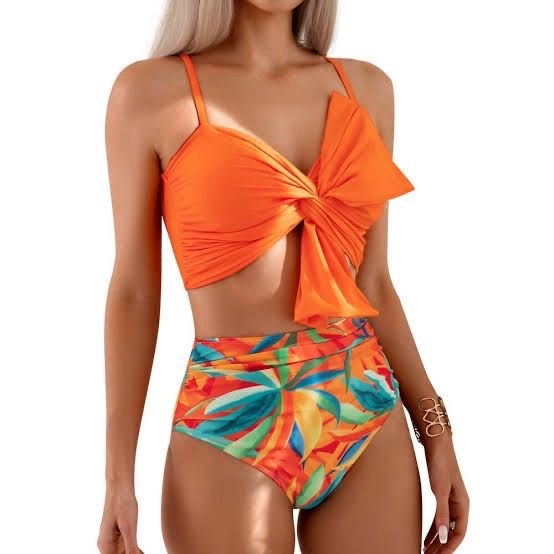 Orange Modest Beachwear