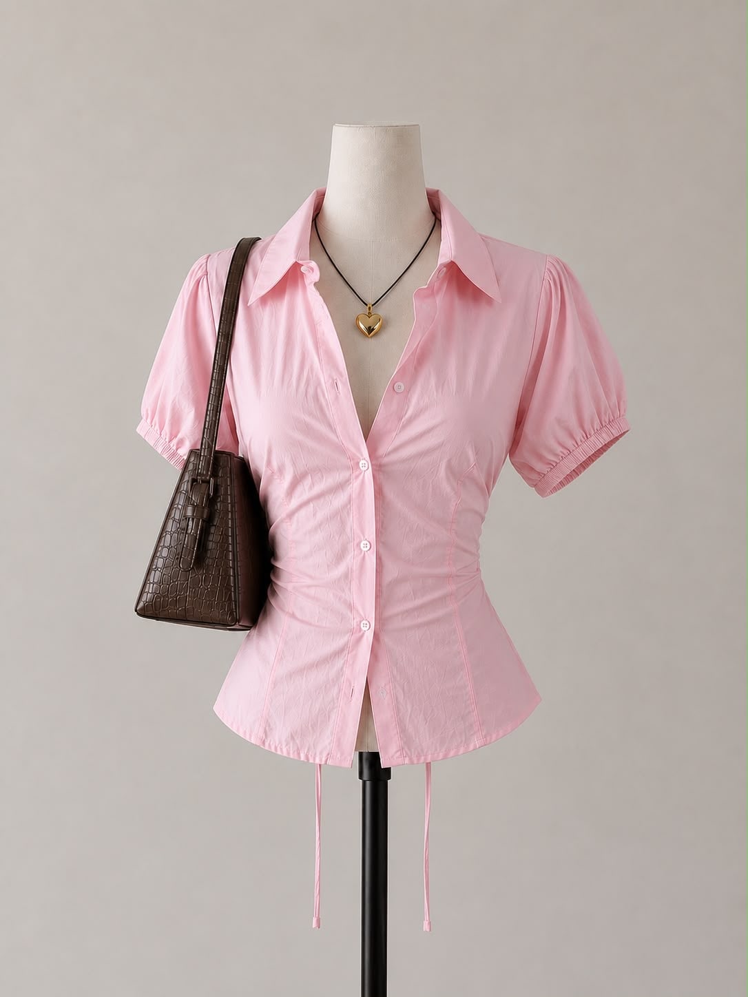 Fitted Half Sleeve Shirt