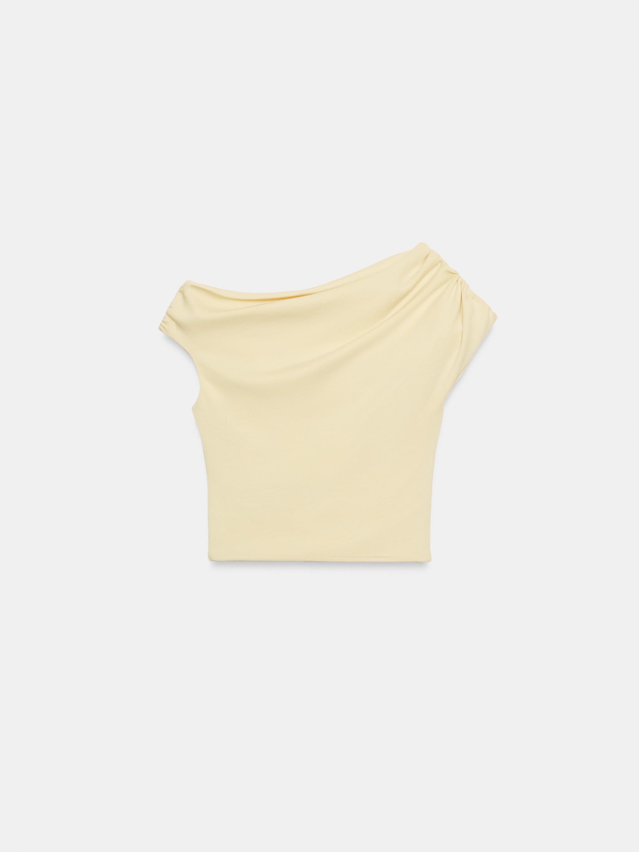 One Down Shoulder Top