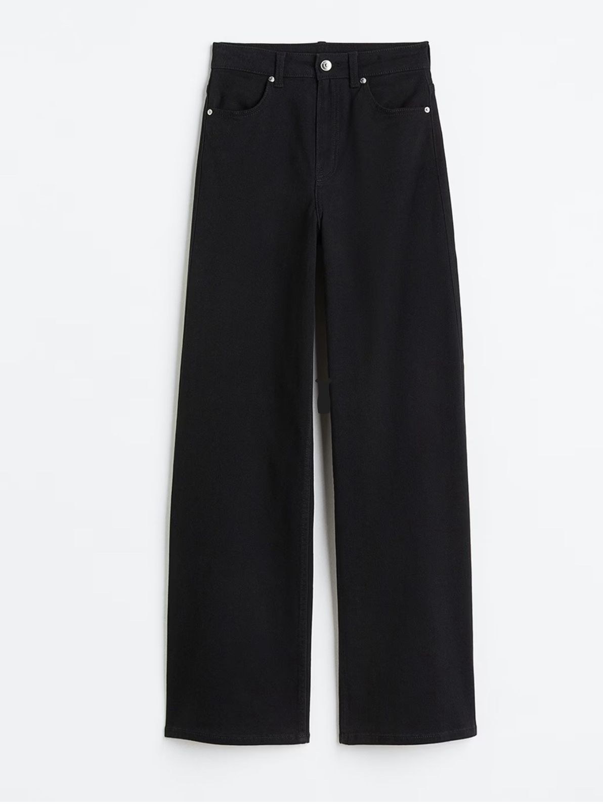 HM black Wide leg Denim