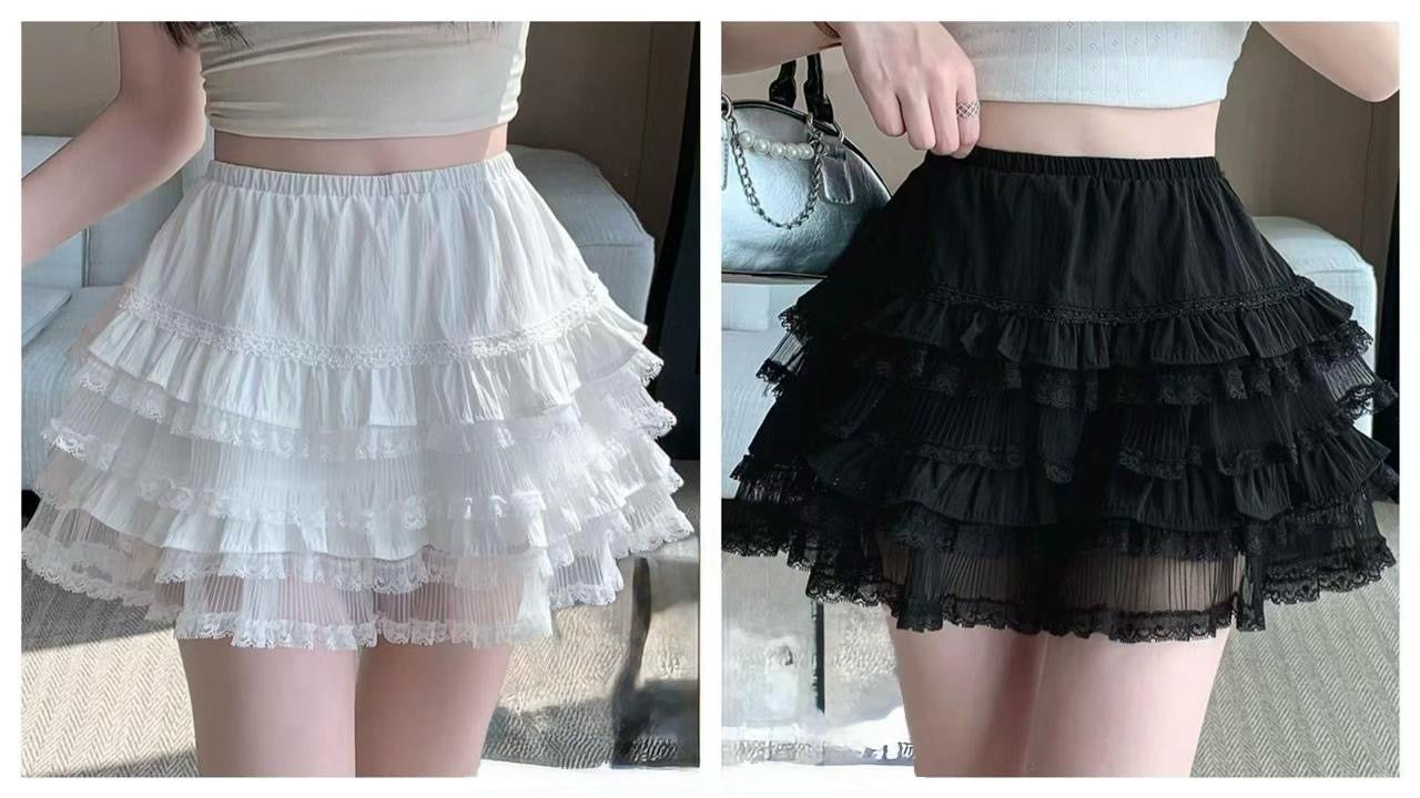 Lace Mini Skirt