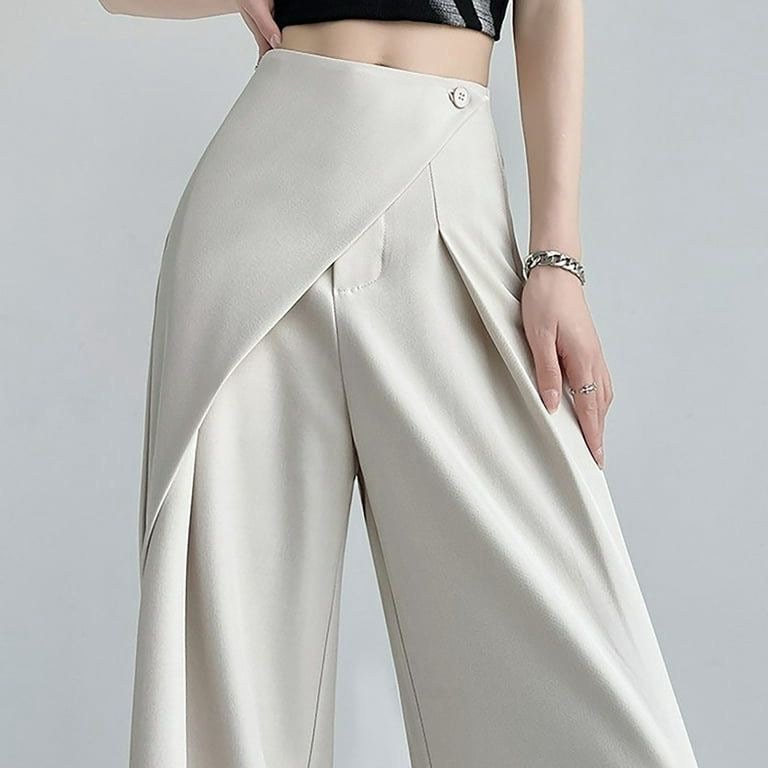Wrapped Beige Trousers