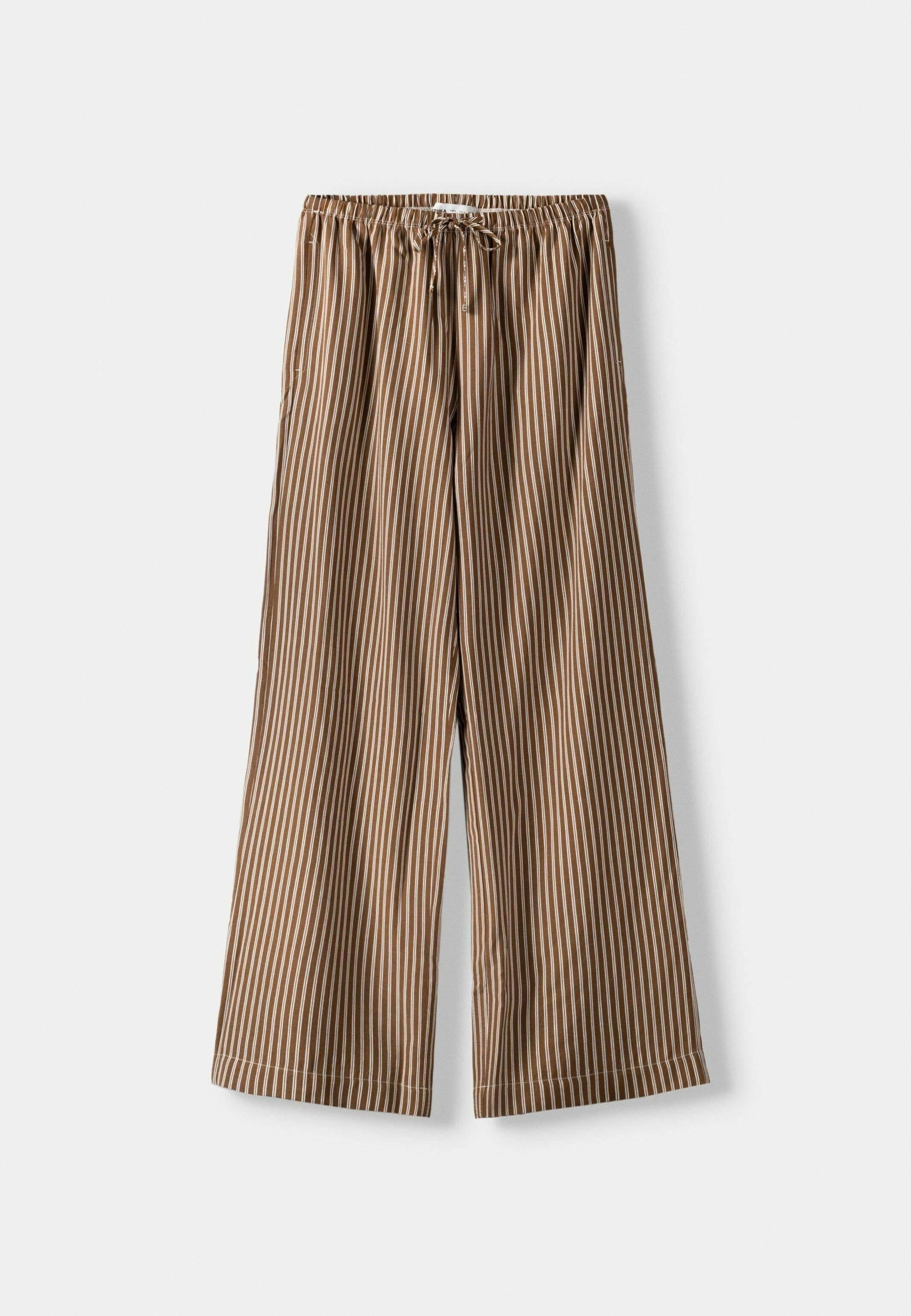 Stripped Linen Pants