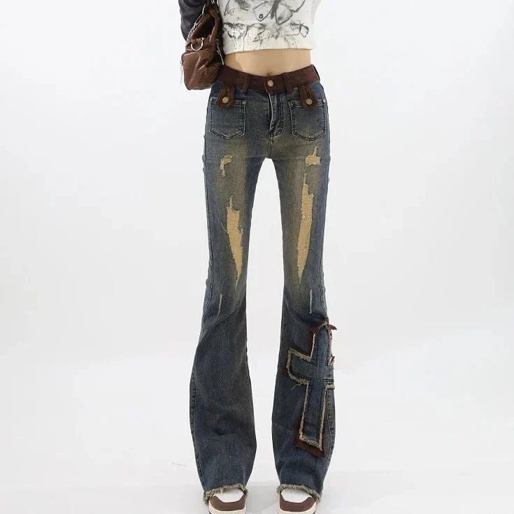 Y2K Flared Denim